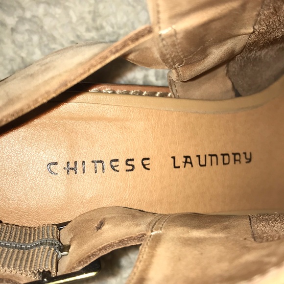 tan chinese laundry heels - Picture 3 of 3